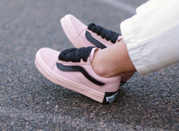 tenis vans old skool roses special collection