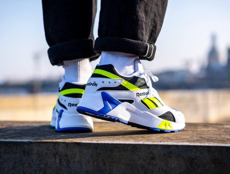 reebok aztrek yellow