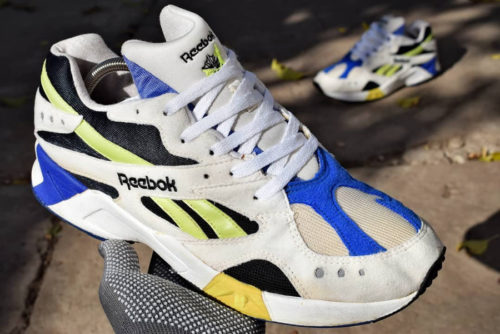 reebok aztrek yellow