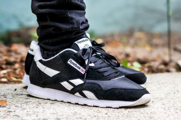 reebok classic homme noir et blanc