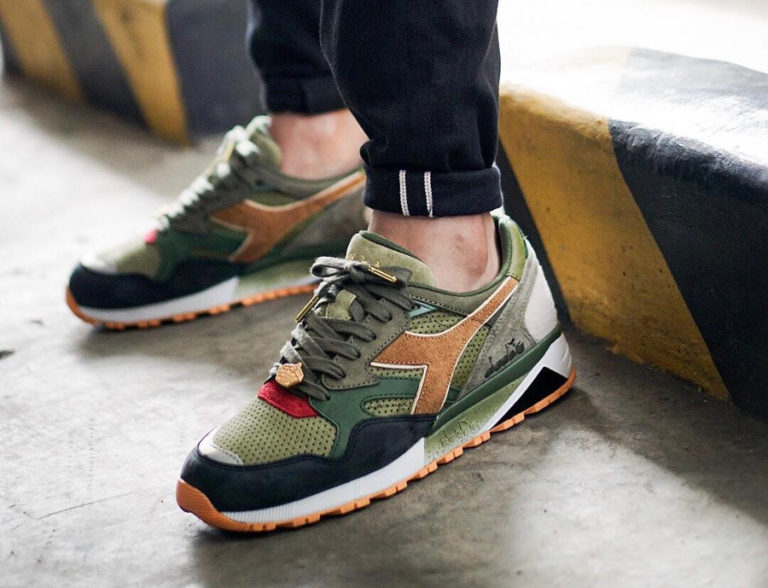 Diadora n9002 24 kilates x mita x mighty crown respect over hate shop
