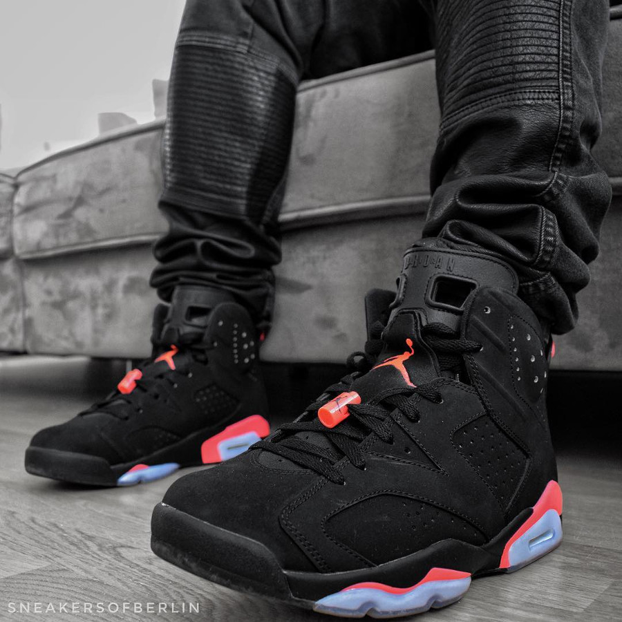 jordan 6 noir rouge