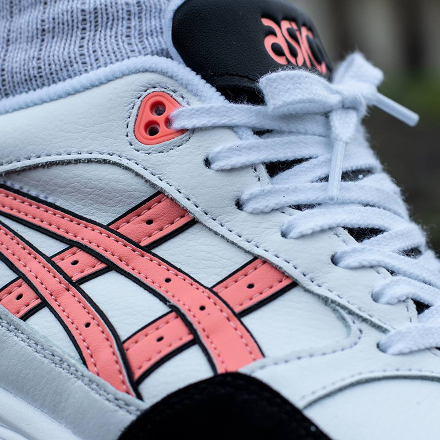 Asics blanche et rose cheap