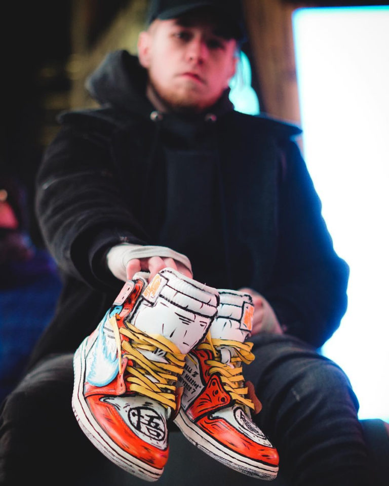 dragon ball z off white