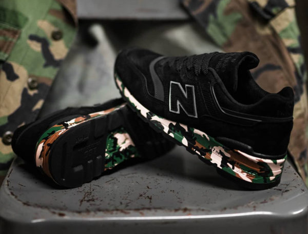 new balance 997 black camo