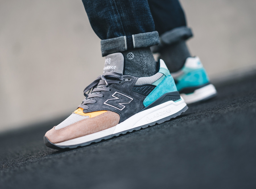 New Balance M998AWB Grey Multicolor 