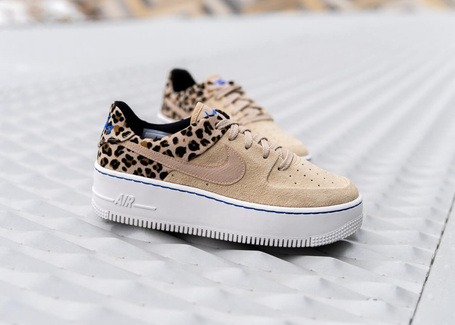 nike wmns air force 1 sage low prm leopard