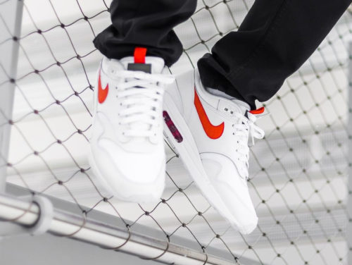 nike air max 1 se white team orange