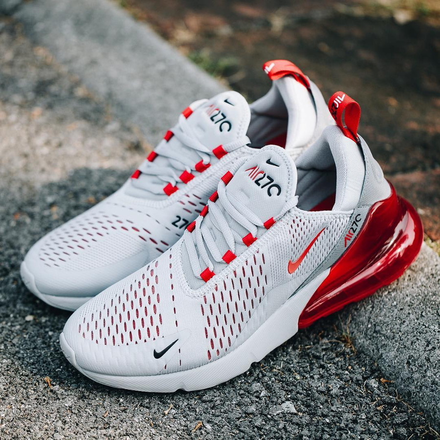 air max 270 gris et rouge