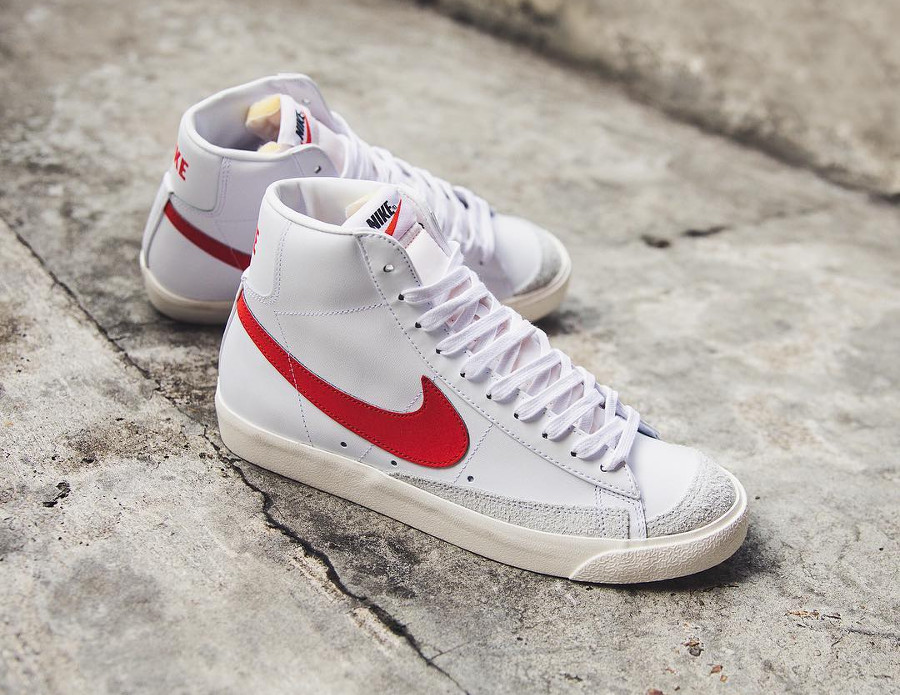 nike blazer mid 77 vintage habanero red