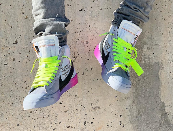 off white nike blazer serena williams