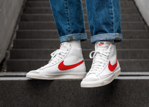 nike blazer high homme rouge