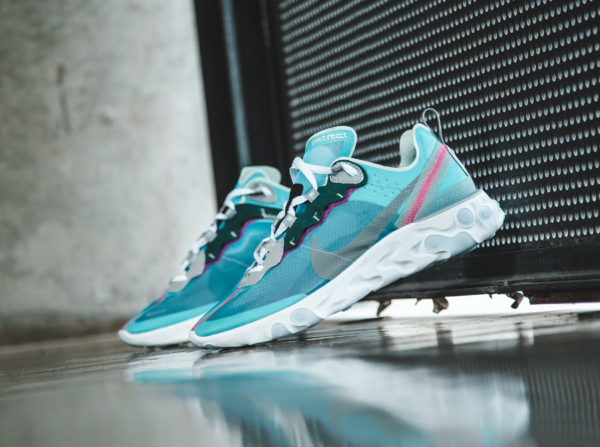 nike react element 87 femme bleu