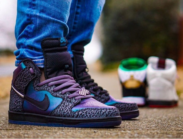 sb dunk black hornet