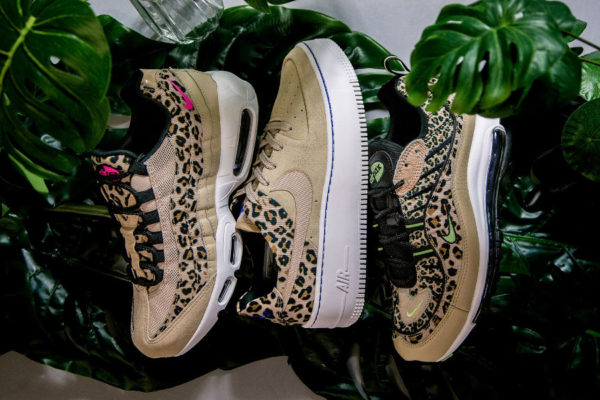 Nike Womens Leopard Print Pack Desert Ore