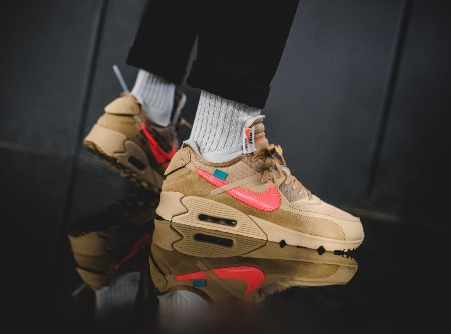 nike x off white air max 90 desert