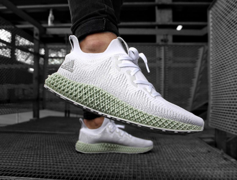 adidas alphaedge 4d white grey