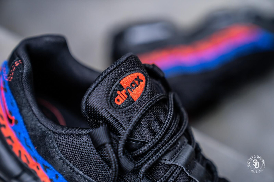 Air max 98 premium black leopard habanero red/racer blue sale