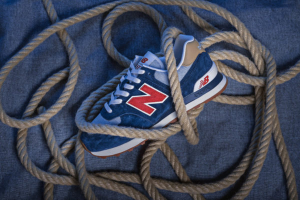 New Balance ML574PTR Navy Red Beach Cruiser