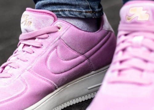 air force rose velour