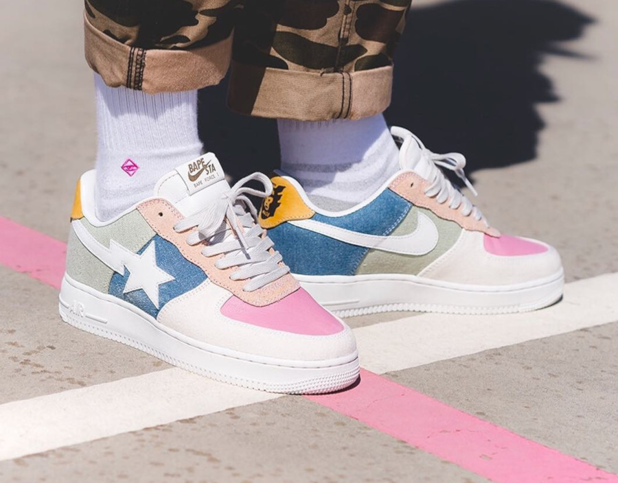 nike x bape air force 1