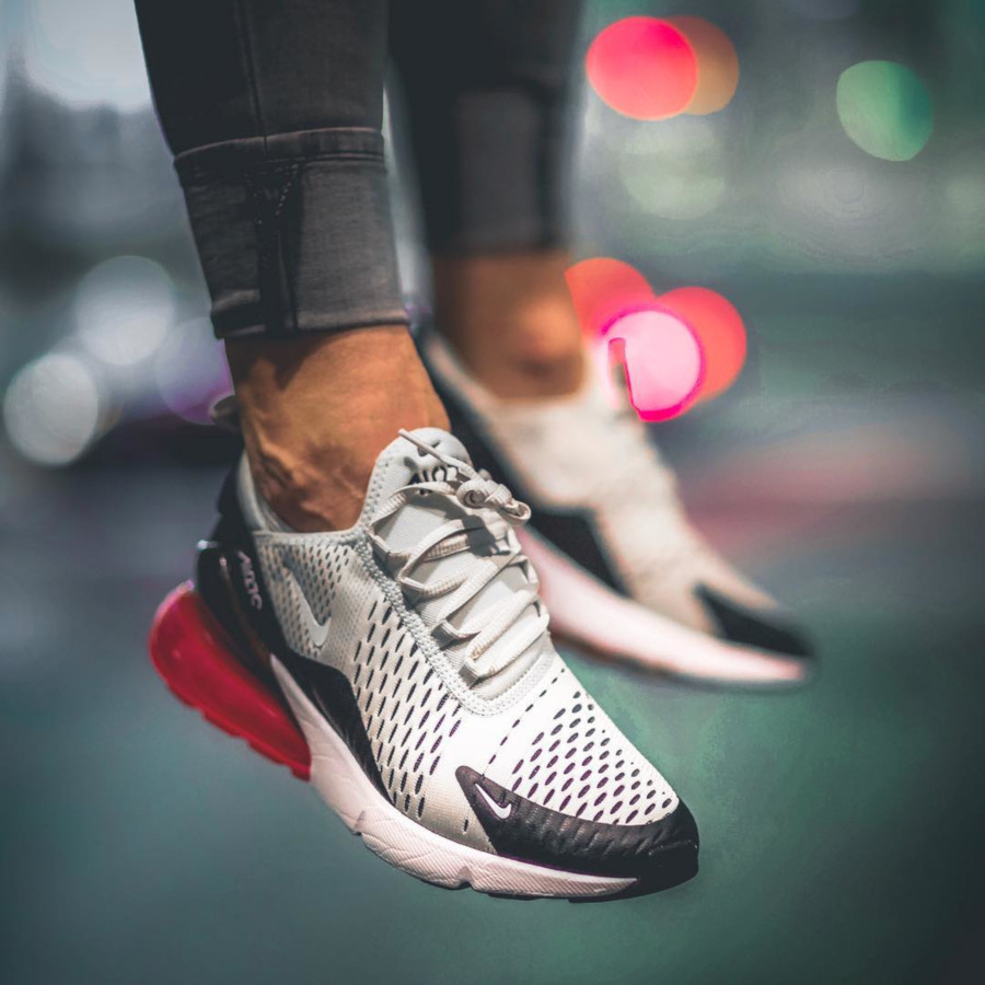 womens air max 270 on foot