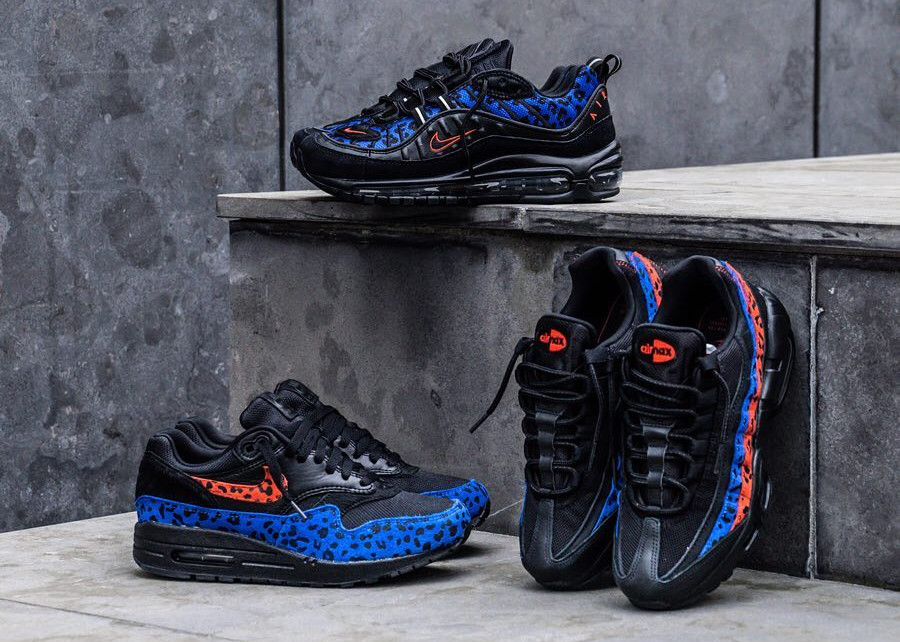 air max 98 leopard blue