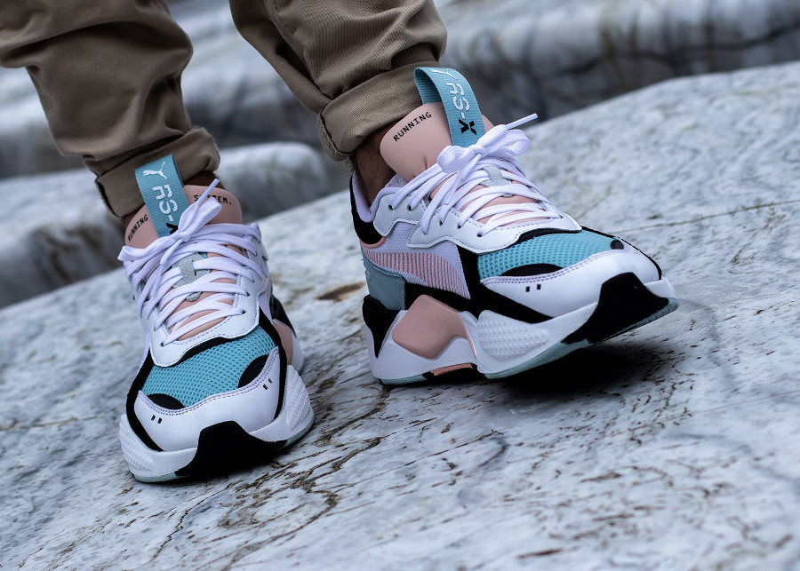 puma rsx reinvention peach