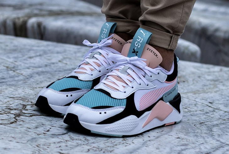 puma rsx reinvention peach