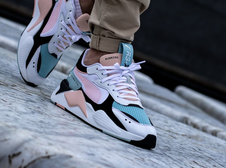 puma rs x blanc noir