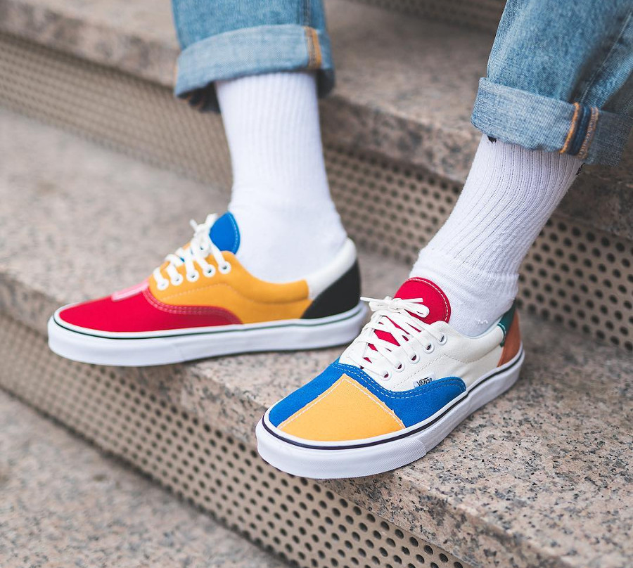 vans era patchwork sneaker