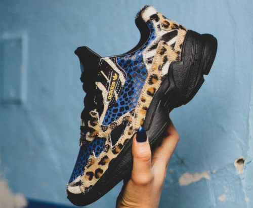 adidas gazelle silver green womens Buy ADIDAS ORIGINALS FALCON W ANIMAL PRINT – Superkicks main image 1