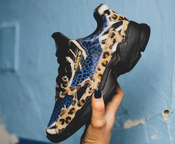 adidas falcon leopard