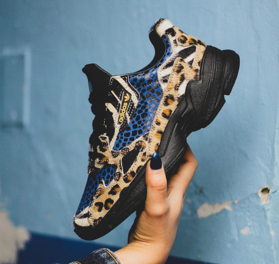 adidas leopard femme