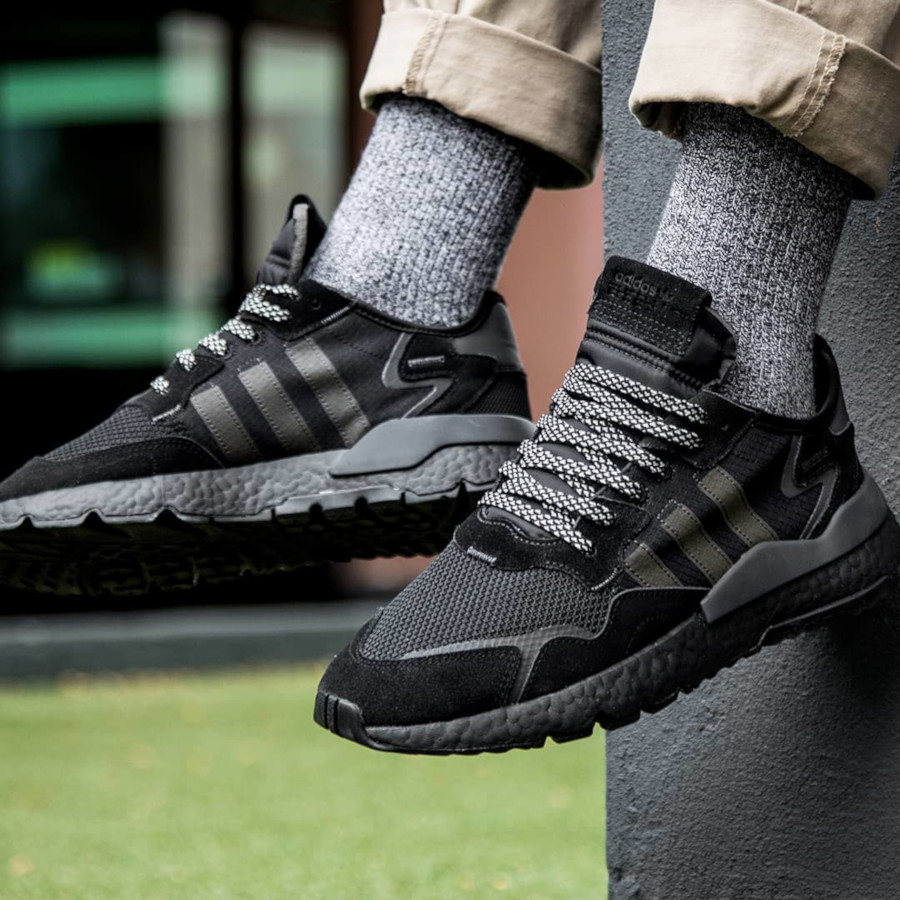 nite jogger adidas noir