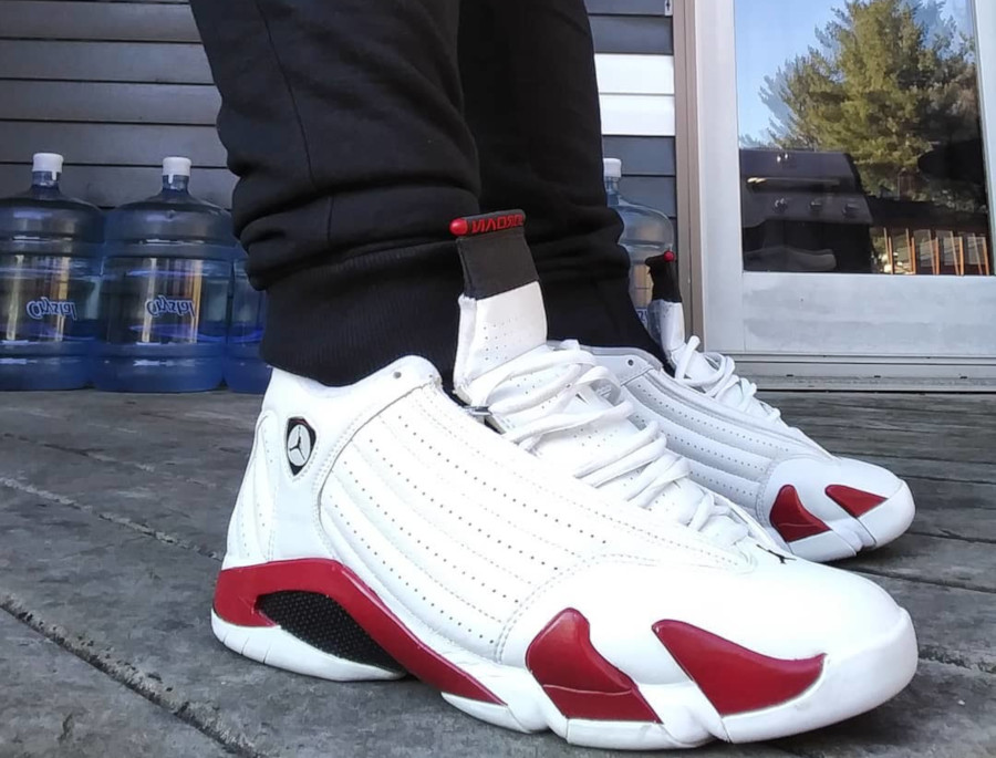 candy cane jordan 14 release date