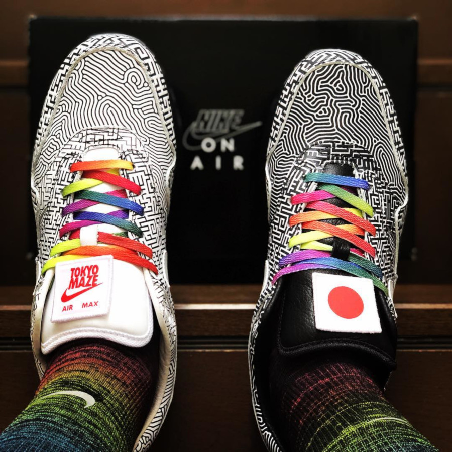 tokyo maze on feet