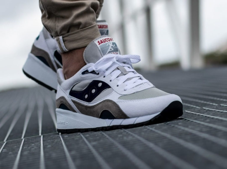 saucony shadow 6000 homme blanc