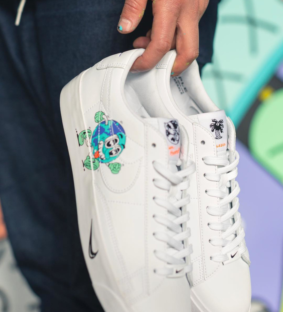 steve harrington x nike blazer low