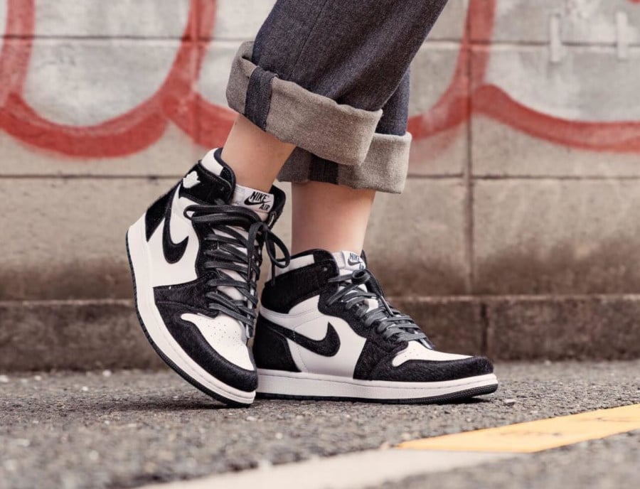 women's panda jordan 1