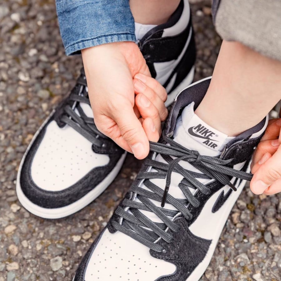 women's panda jordan 1