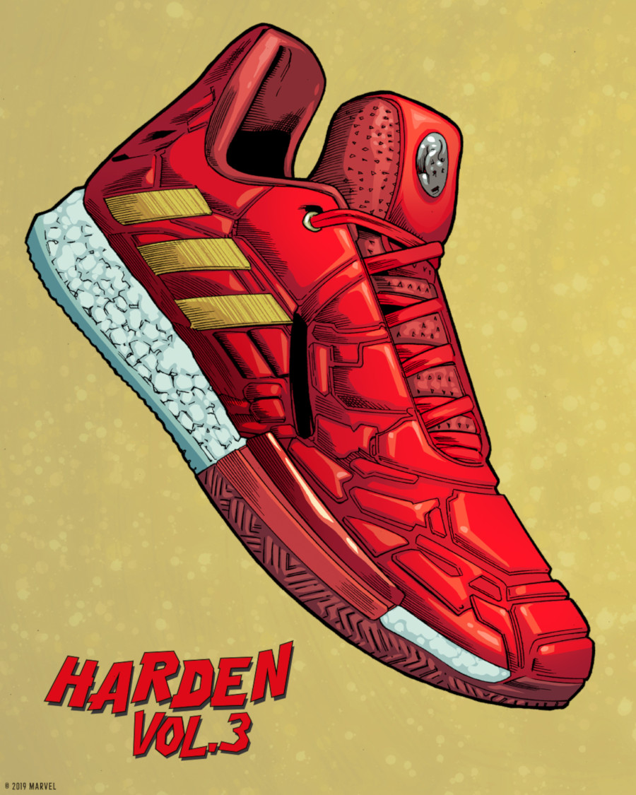 basket adidas marvel