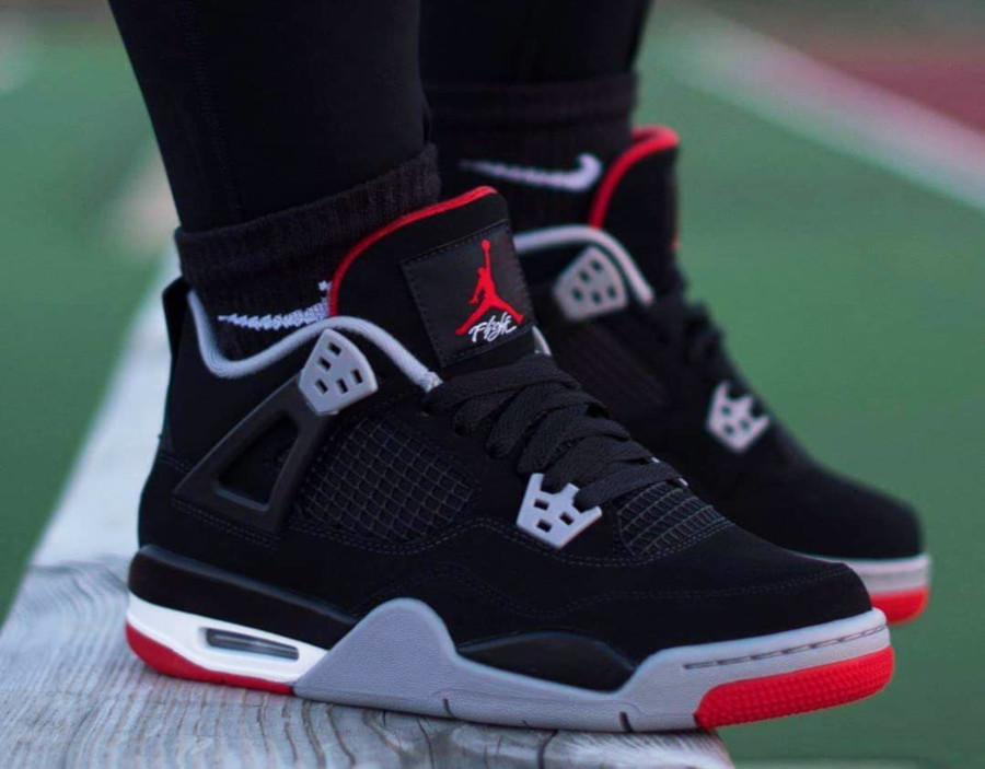 jordan 4 retro gs bred