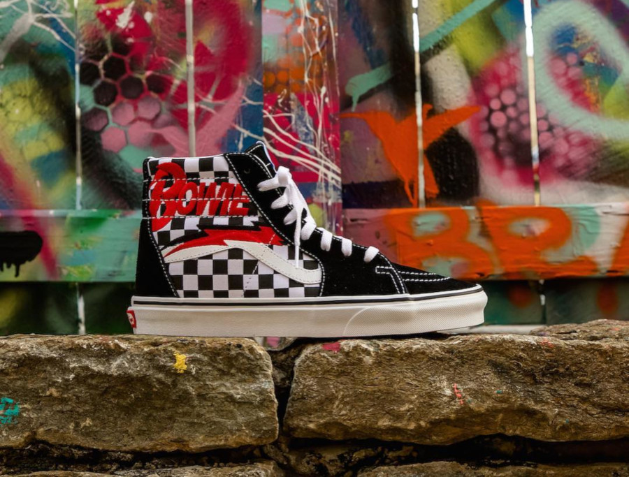 Vans sk8 hi bowie hotsell