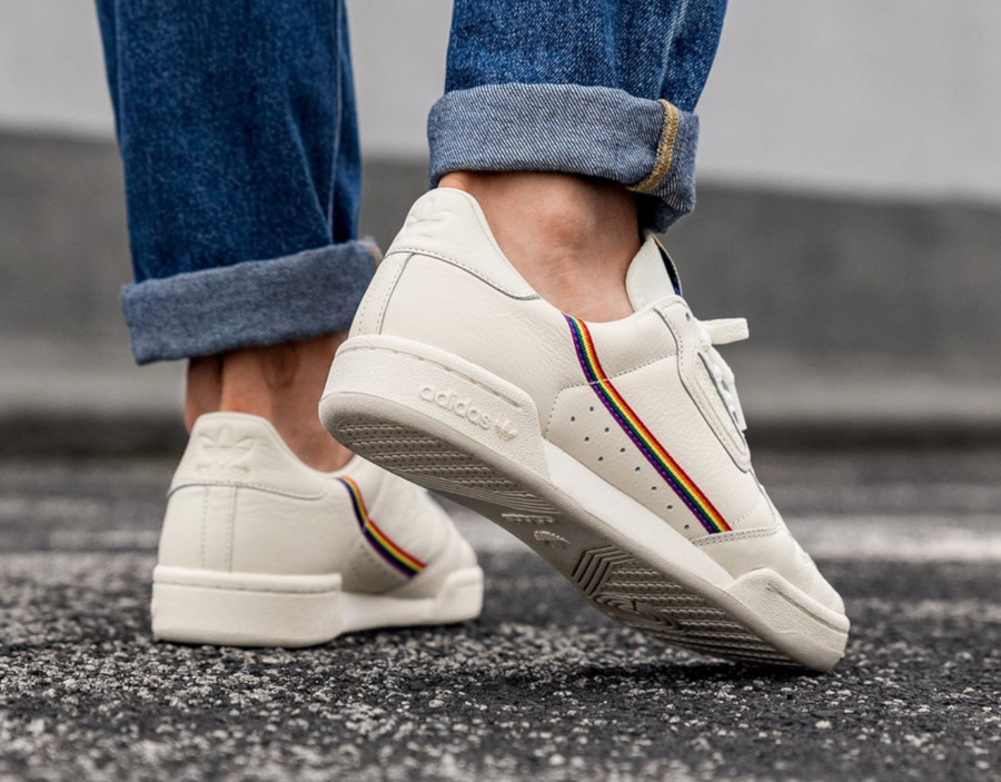 adidas continental 80 gay pride