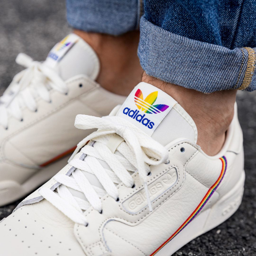 adidas continental 80 multicolor