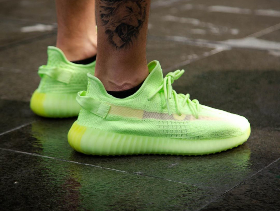 adidas yeezy boost 350 v2 enfant verte