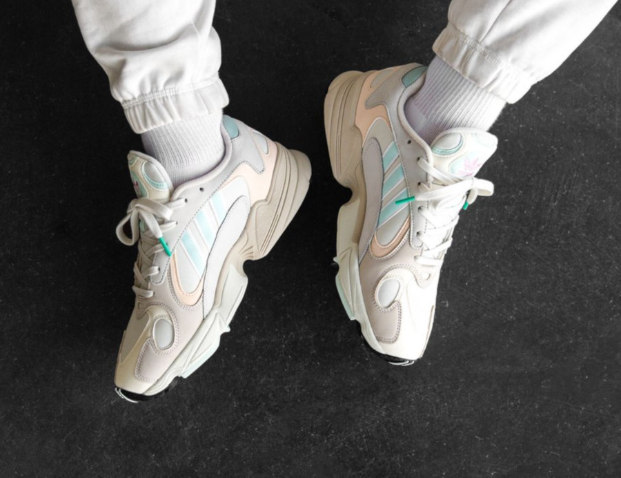 adidas yung 1 beige white