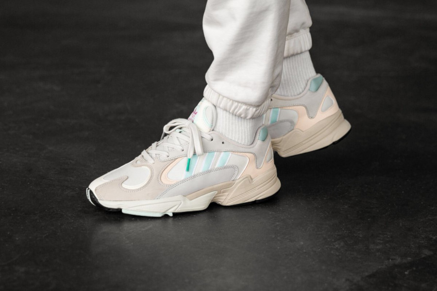 Adidas yung 1 off discount white ice mint ecru tint
