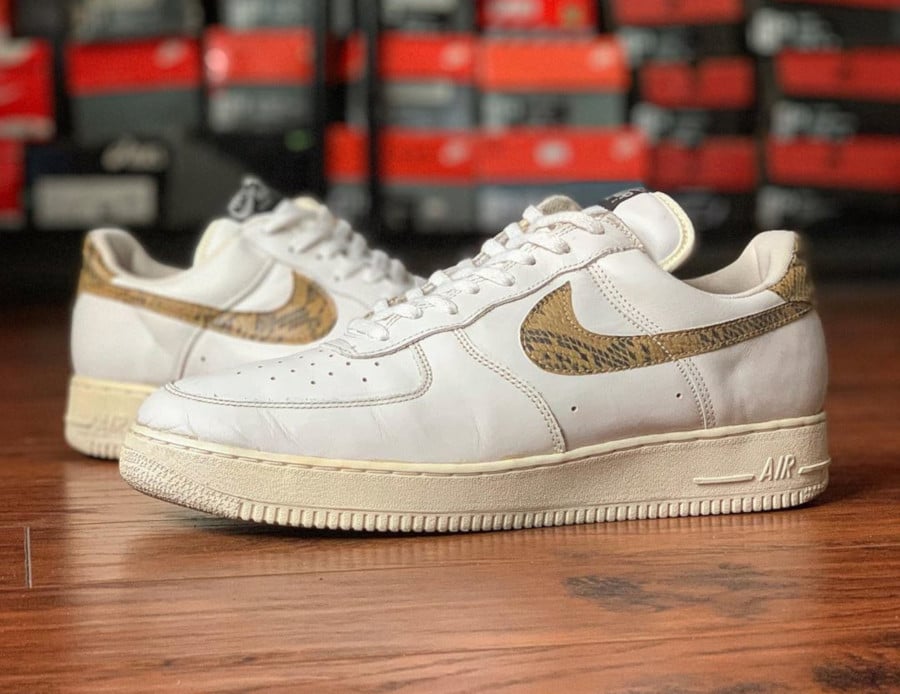 Nike air force 1 ivory snake 2025